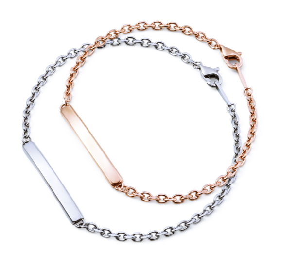 【Winter Collection】サージカルステンレス ブレスレット TBR1006PI-1006｜THE KISS（ザ・キッス）公式通販