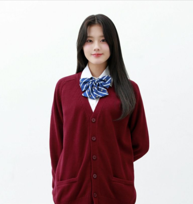 男女兼用 綿カーディガン(エンジ) ARCUC-1011-20 _ 原宿発の制服ブランド CONOMi公式通販