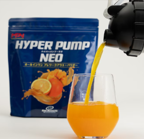 HYPER PUMP NEO ハイパーパンプ・ネオ （オレンジマンゴー風味） _ プレワークアウト MPNプロダクトのご紹介